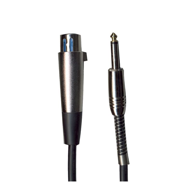 CABLE PARA MICROFONO A3F-PLUG 6.3MM 6MT/20FT C-222 SCORPION-1