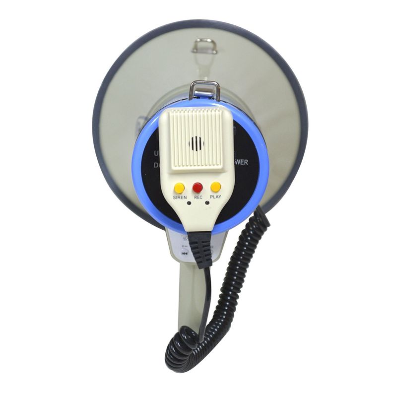 MEGAFONO 50W BLANCO CON BLUETOOTH PYM-180AU POLYVOX-1