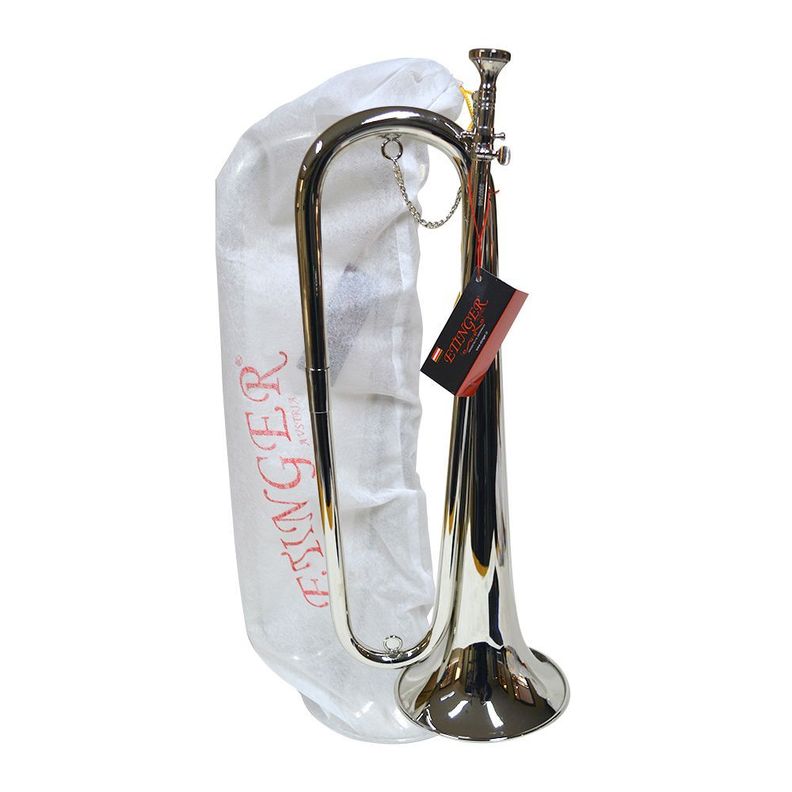 CORNETA GRANDE PARA BANDA NIQUELADA ETINGER-0