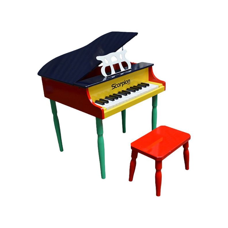 PIANO INFANTIL DE COLA 30N MULTICOLOR PDT 50 MC SCORPION Amarillo