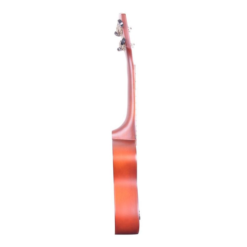UKELELE NATURAL OSCURO MOD.KEANA 2 CON FUNDA SCORPION-1