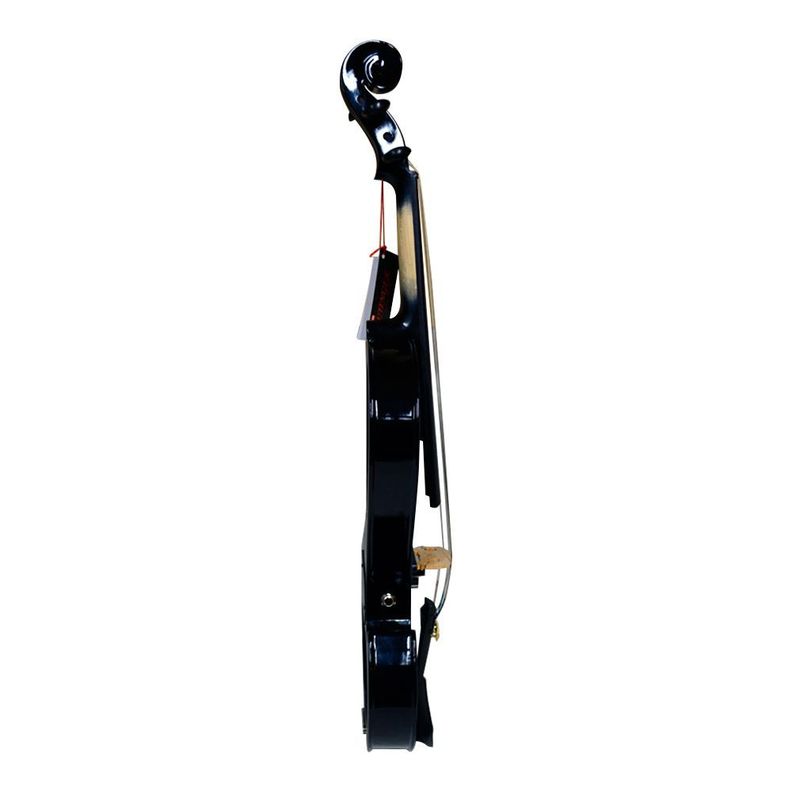 VIOLIN ELECTRICO NEGRO CON ESTUCHE MOD.THREE ETINGER-2
