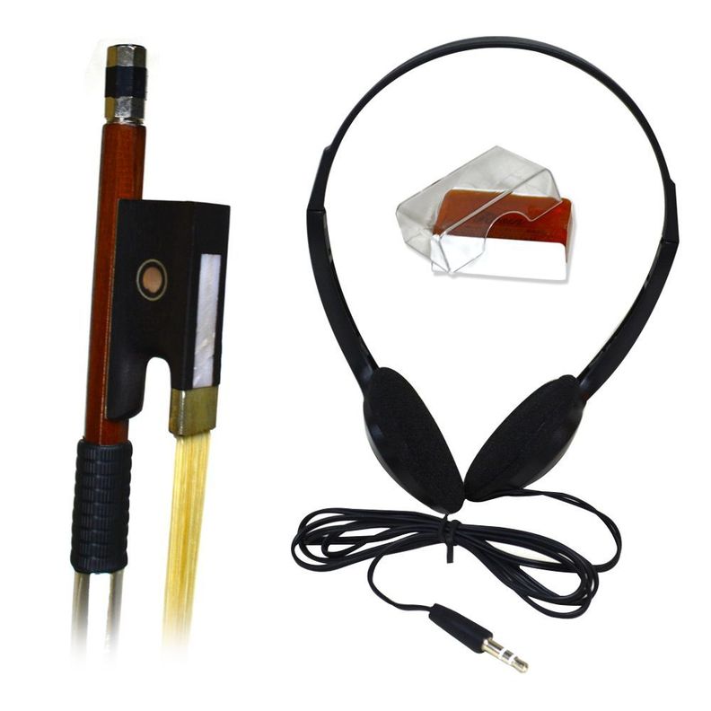 VIOLIN ELECTRICO NEGRO CON ESTUCHE MOD.THREE ETINGER-5