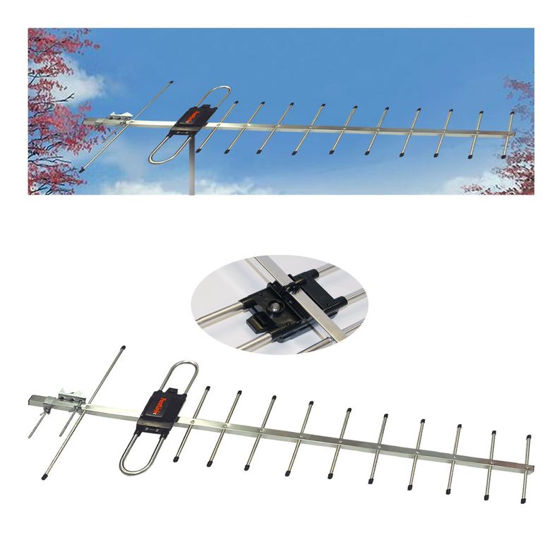 ANTENA PARA TV-DIGITAL / HD 12 ELEMENTOS FAA-12 FASTLINK-1