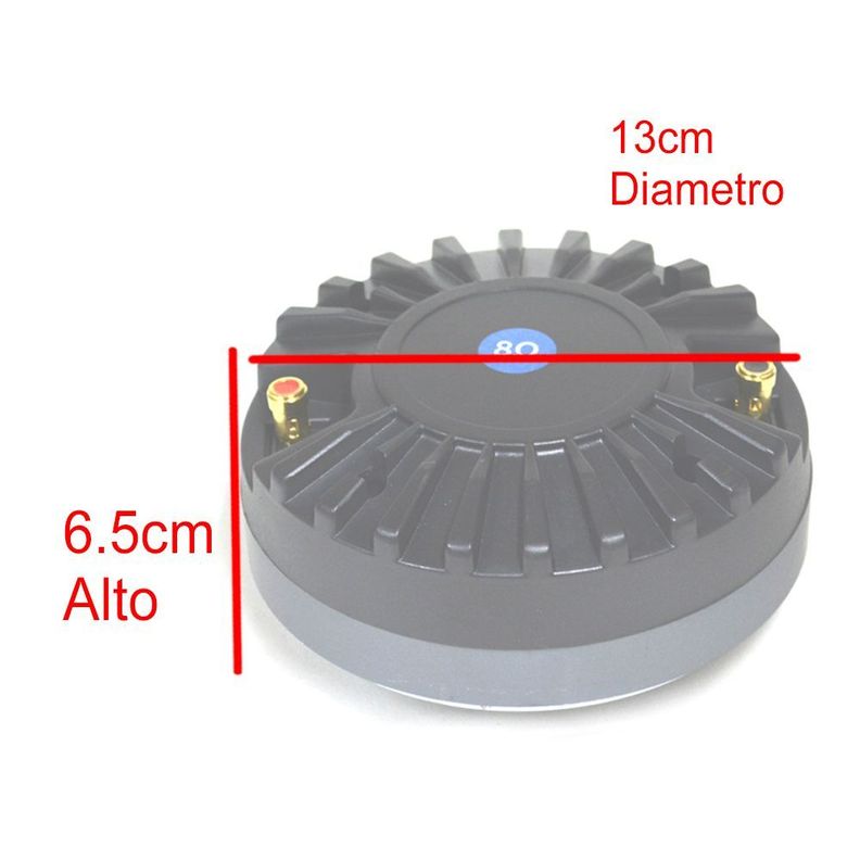 DRIVER CON HILO 120W TITANIO 2" 35OZ CARVERPRO-3