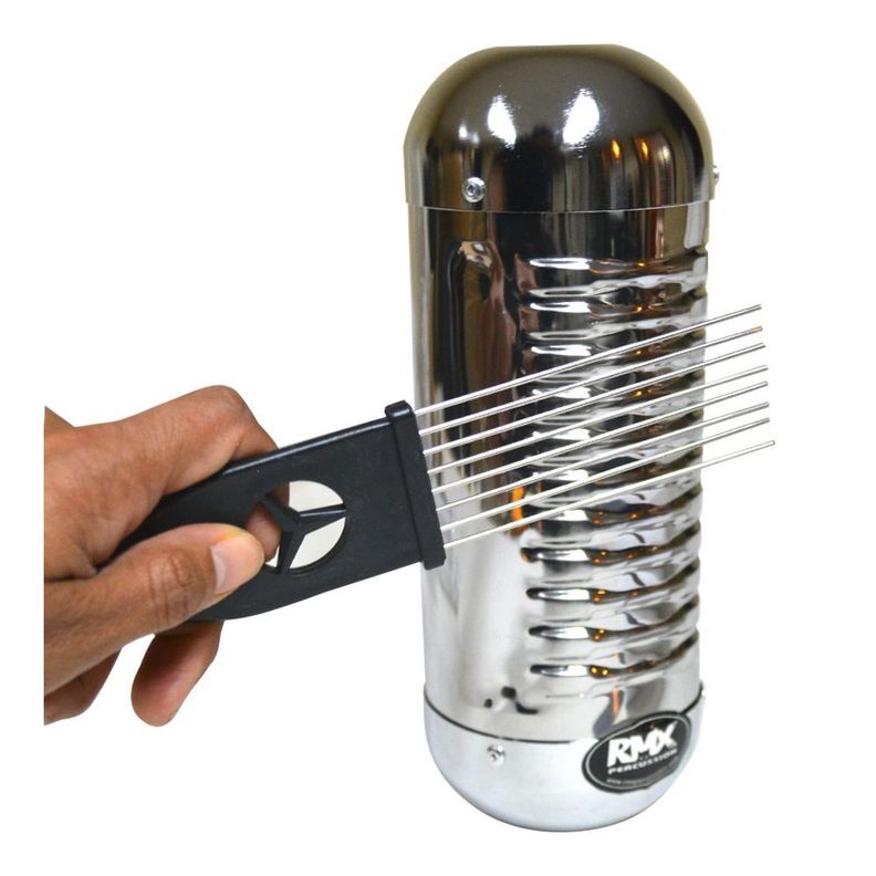 GUIRO METALICO CON EFECTO DE LLUVIA MTG-650 RMX-4