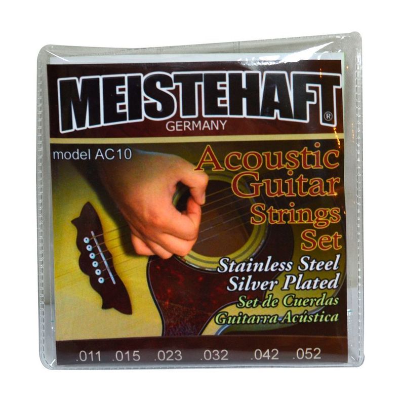 SET CUERDAS PARA GUITARRA ACÚSTICA MOD.AC-10 MEISTEHAFT-0