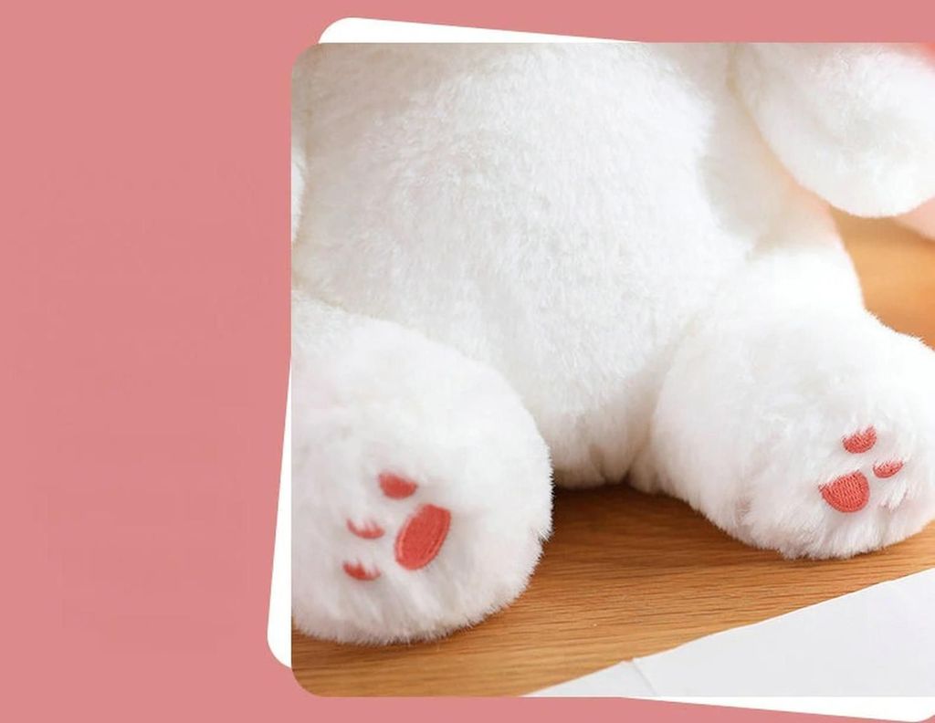 Conejo Peluche Transformable - Rosado - Fresa-8