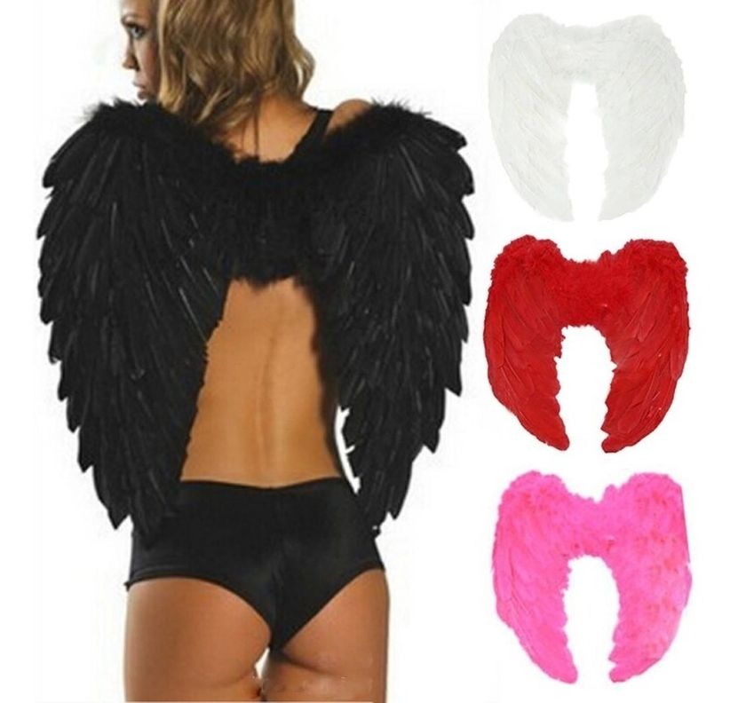 Alas De Angel De Plumas - Rojas-3