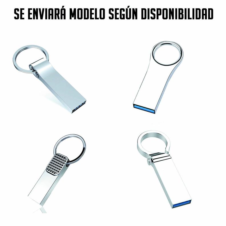Pendrive Llavero 2 Tb - 3.0 + 4 Adaptador Otg Y 4 Tc-1