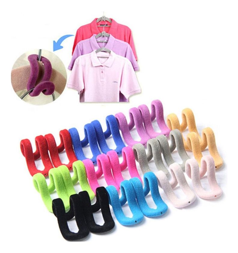 Ganchos Resistentes Para Ropa, 11 Unidades, Varios-2