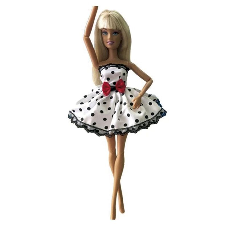 Ropa para Muñeca - Vestido Blanco-0