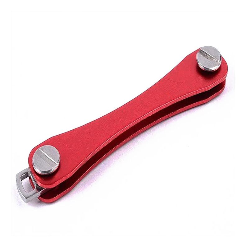 Organizador Llavero Porta Llaves Rojo-0