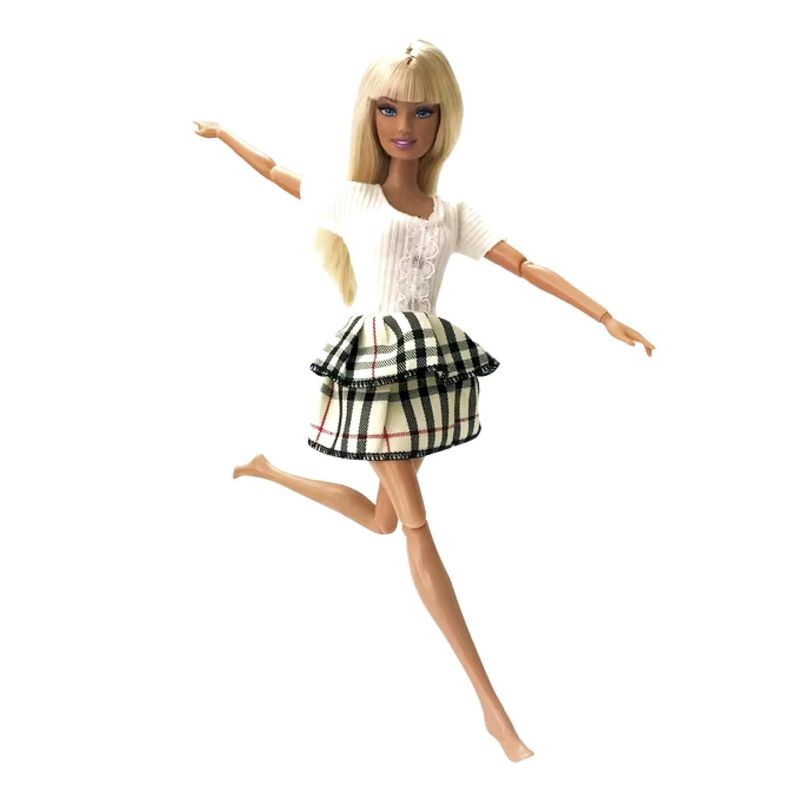 Ropa para Muñeca - Vestido Lila Floreado-2