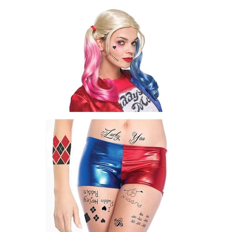 Tatoo Harley Quinn - Cosplay - Disfraz - Versión 2 - Grande-6