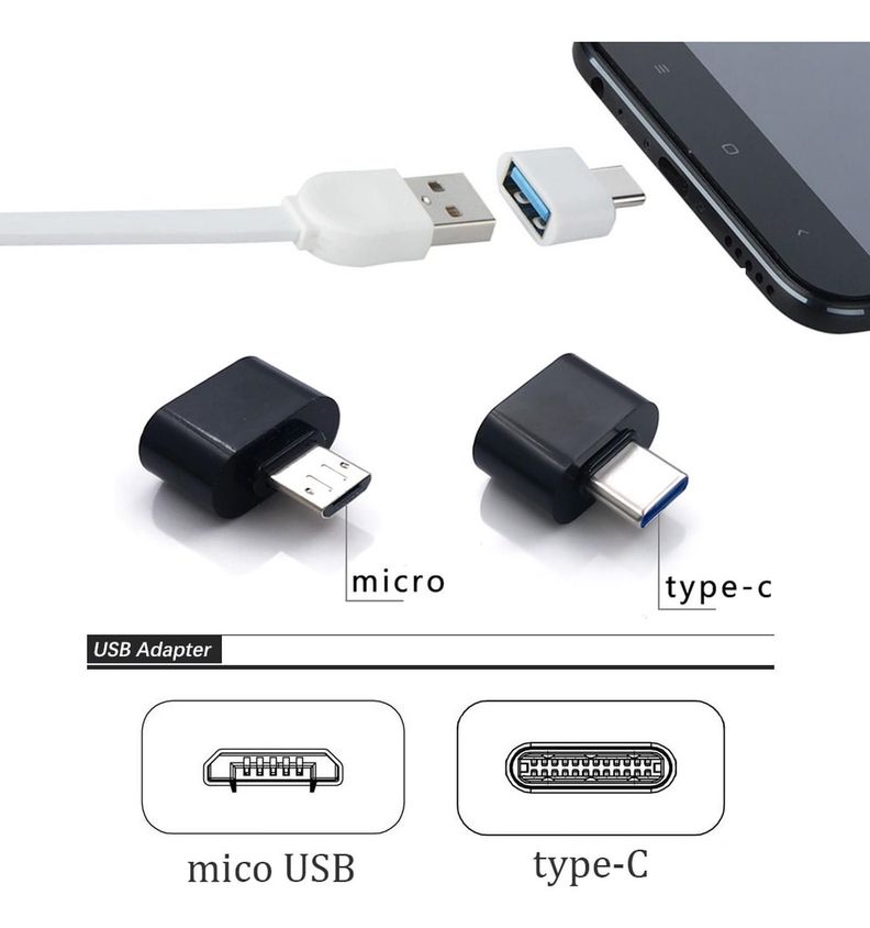 25 Un. Adaptador Usb 3.0 A Otg Para Celulares Y Notebooks-4