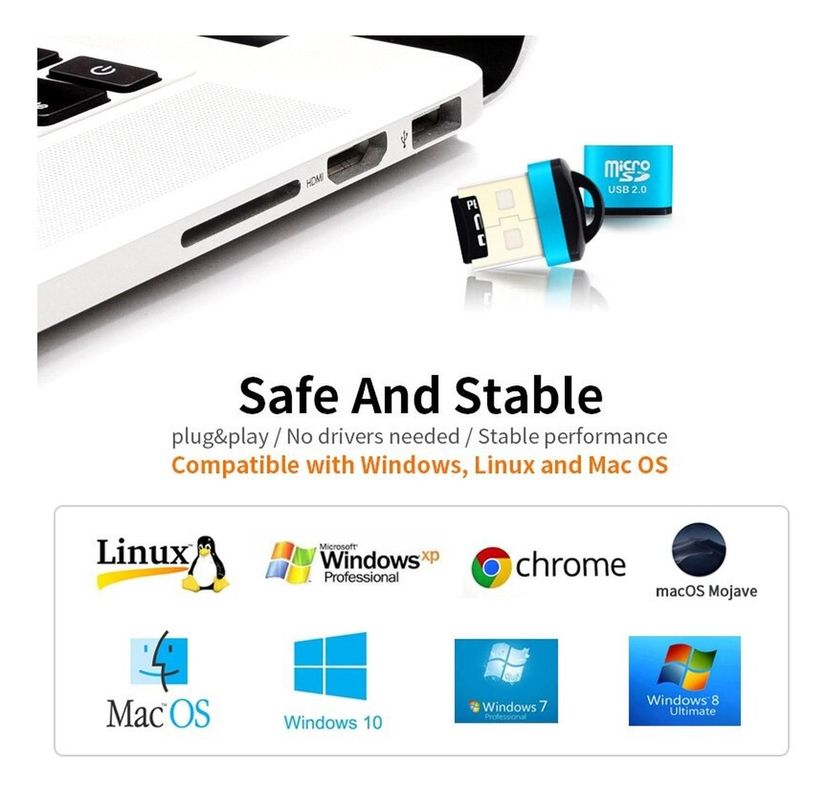 Lector Tarjeta Llavero - Micro Sd A Sd-3