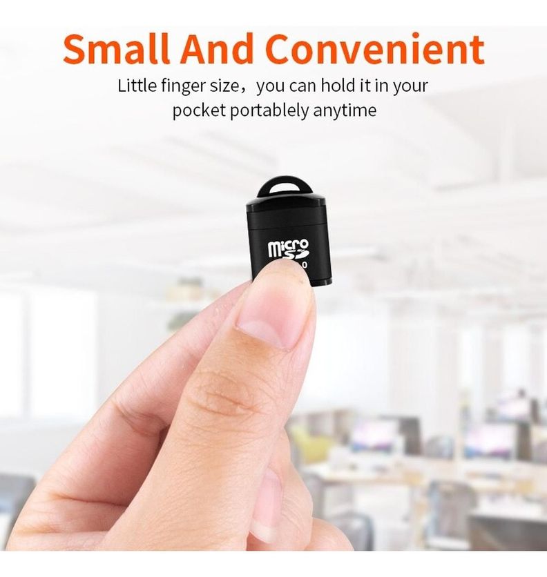 Lector Tarjeta Llavero - Micro Sd A Sd-5