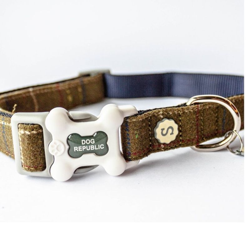 Collar Verde Ingles Talla L-1