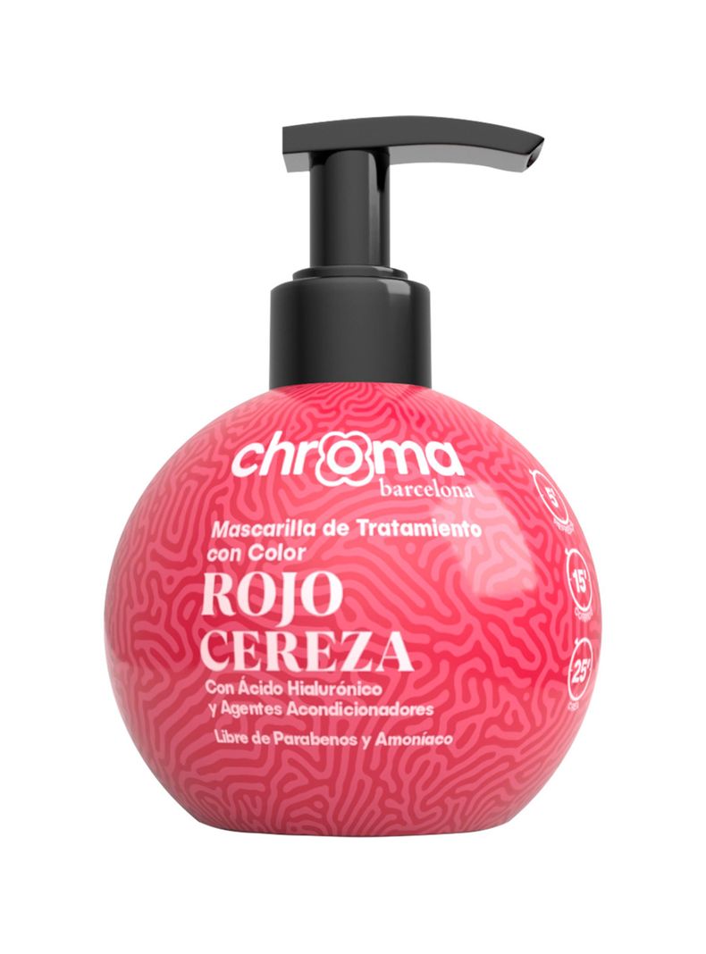 Chroma Barcelona Matizador Semi Permamente Rojo Cereza 250 Ml-0