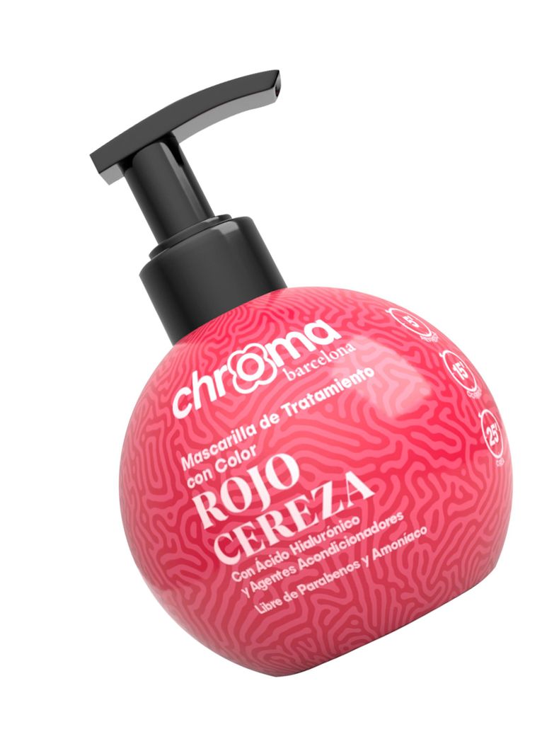 Chroma Barcelona Matizador Semi Permamente Rojo Cereza 250 Ml-1
