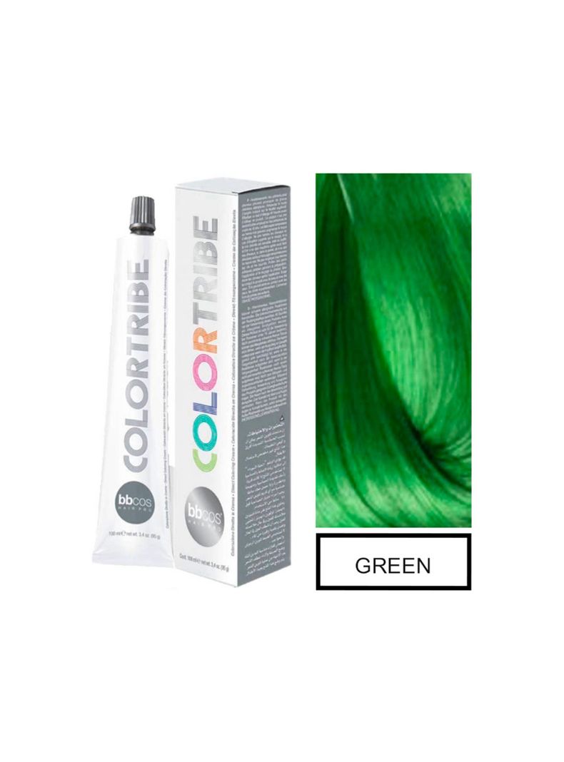 Tintura Fantasía Colortribe BBcos Tono Verde 100ml-0