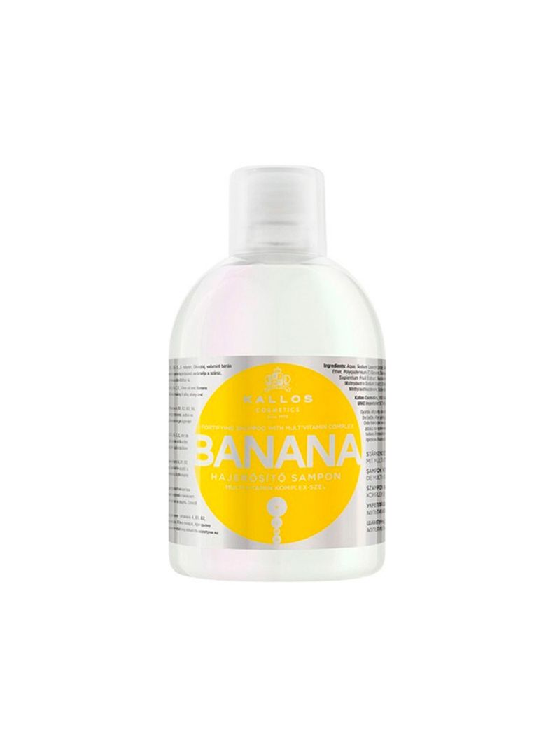 KALLOS - Shampoo Fortalecedor Banana con complejo multivitamínico 1000ml-0
