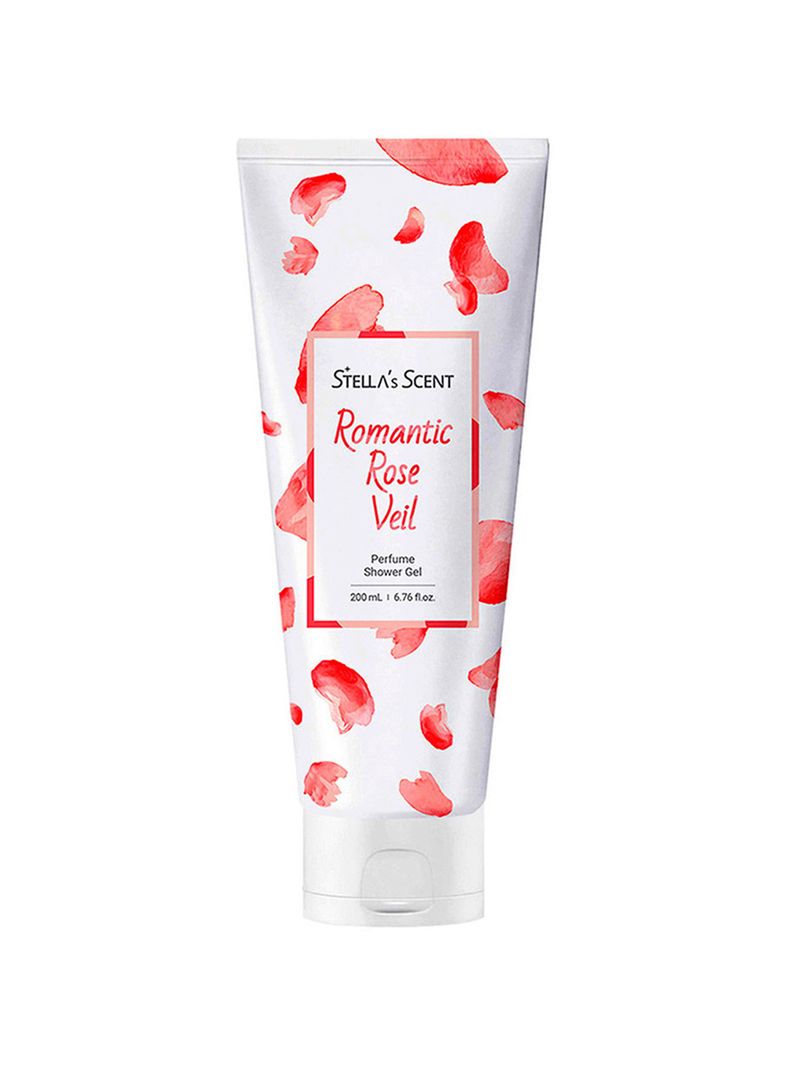 GEL DUCHA CORPORAL ROMANTIC ROSE VEIL 200ML STELLAS SCENT-0