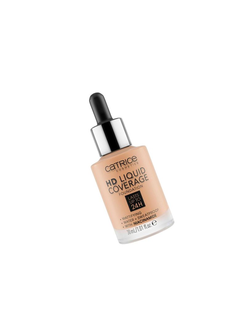 Base de Maquillaje Hd Liquid Coverage Catrice - NUDE BEIGE-0