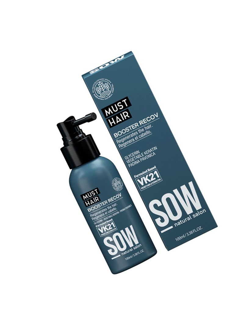 SOW MUST HAIR - Booster Regenerador intensificador de nutrición capilar 100ml-1