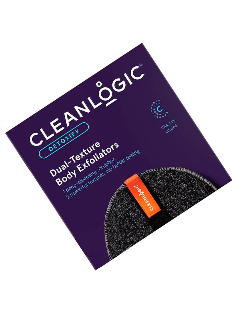Esponja De Baño Cleanlogic Corporal Doble Text Detox-1