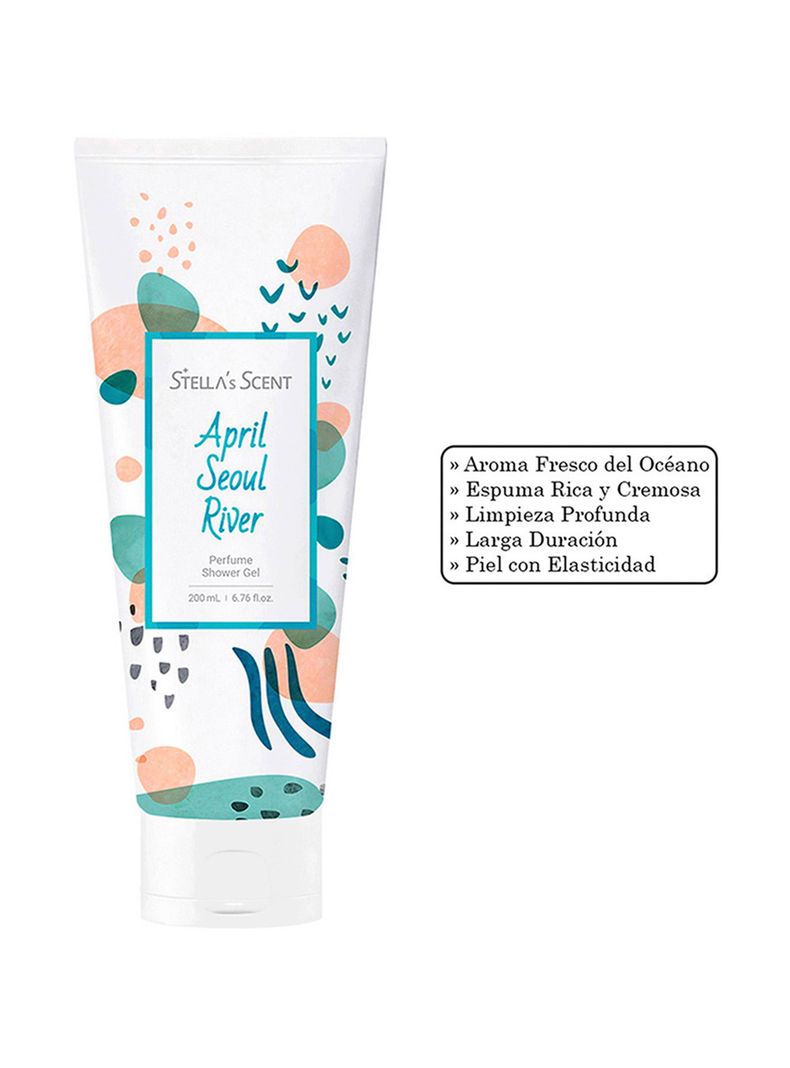 GEL DUCHA CORPORAL APRIL SEOUL RIVER 200ML STELLAS SCENT-2