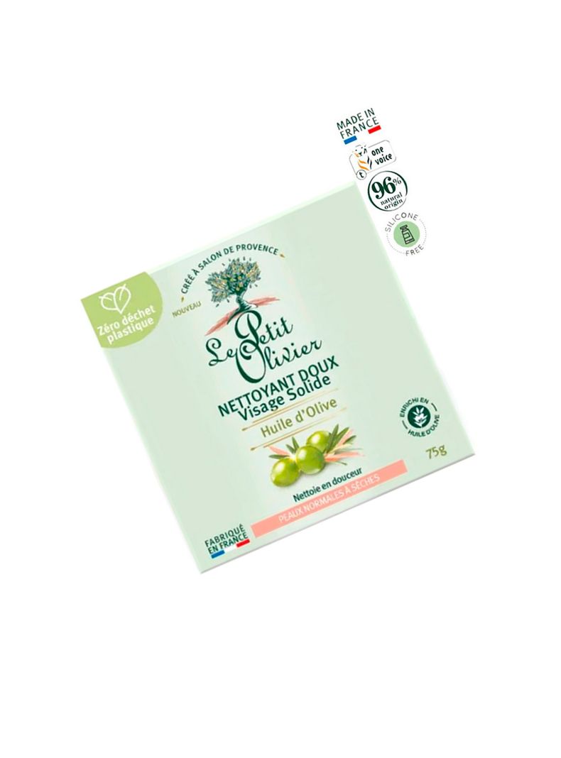 Jabón Facial Oliva Suave Le Petit Olivier 75Gr-1