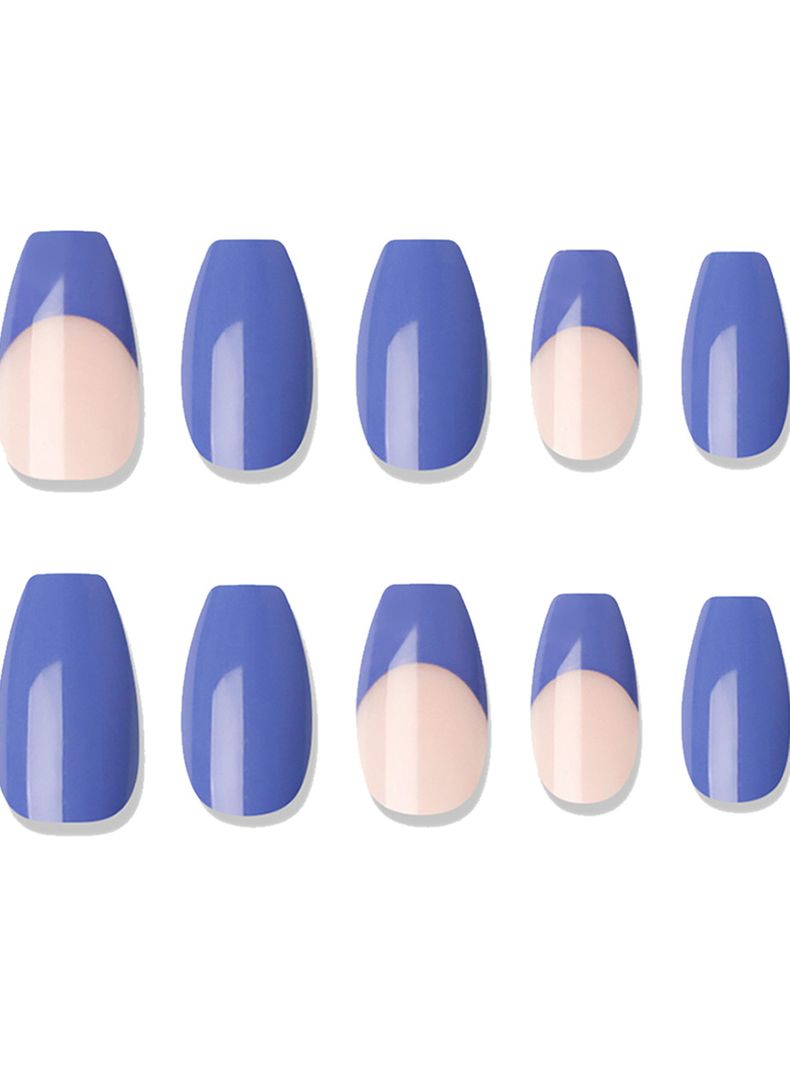 MUZMAK - Uñas Press On Very Peri Coffin 36 U.-1