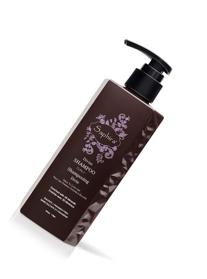 Shampoo Hidratante Mineral Cabello Rizado Saphira 1000 Ml-1