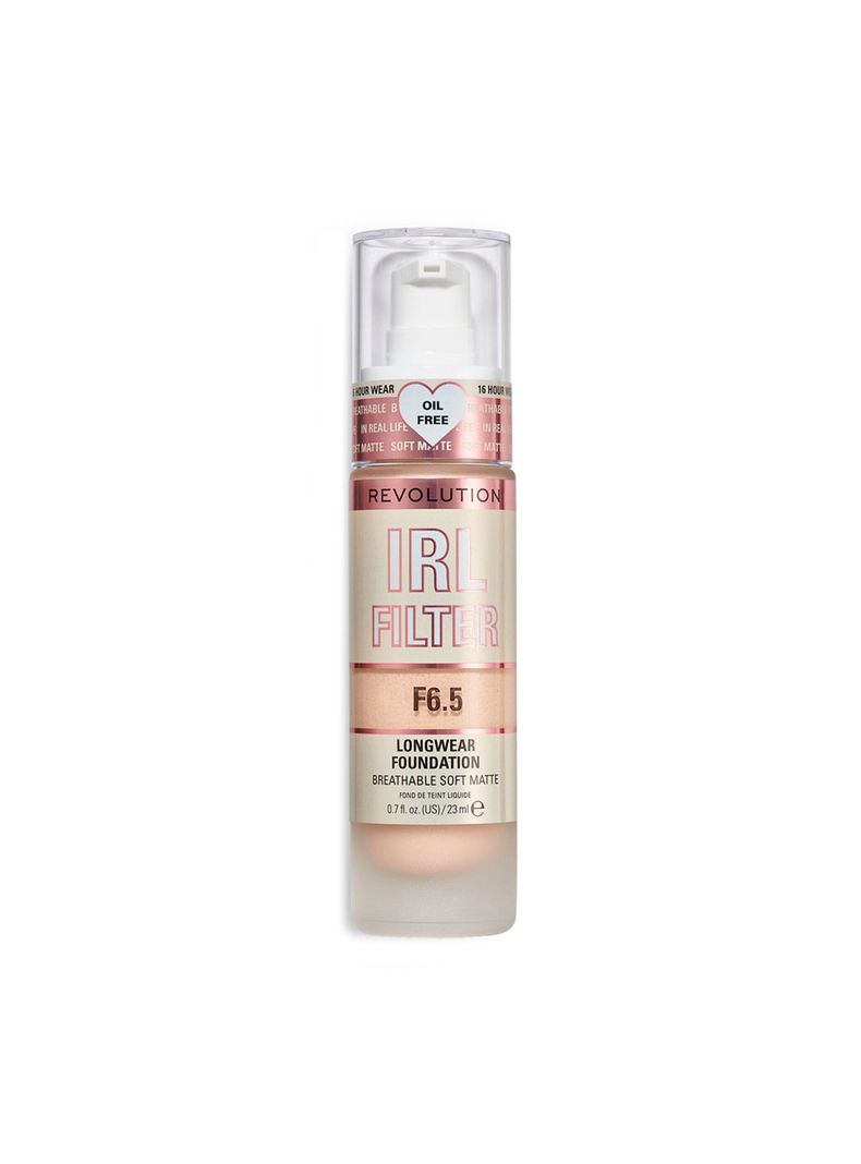 Base de maquillaje Matte IRL Filter larga duracion Revolution 23ml - F6
