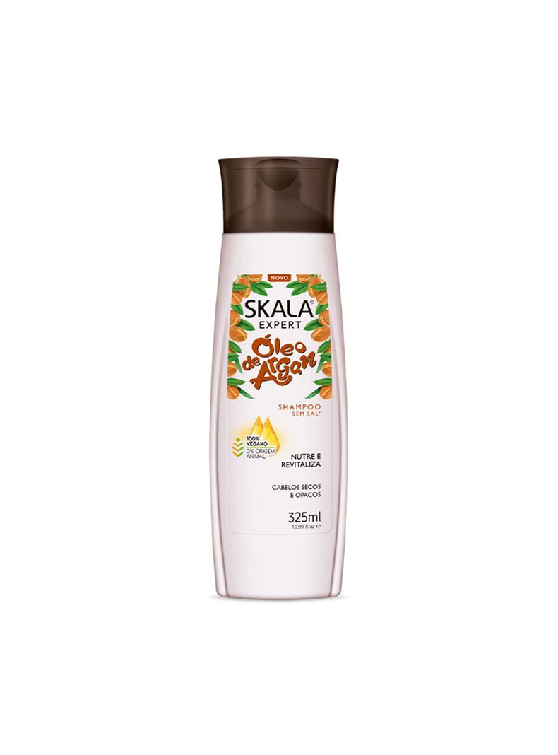 Shampoo Óleo D Argán Cabello Seco Sin Sal Skala 325 Ml-0