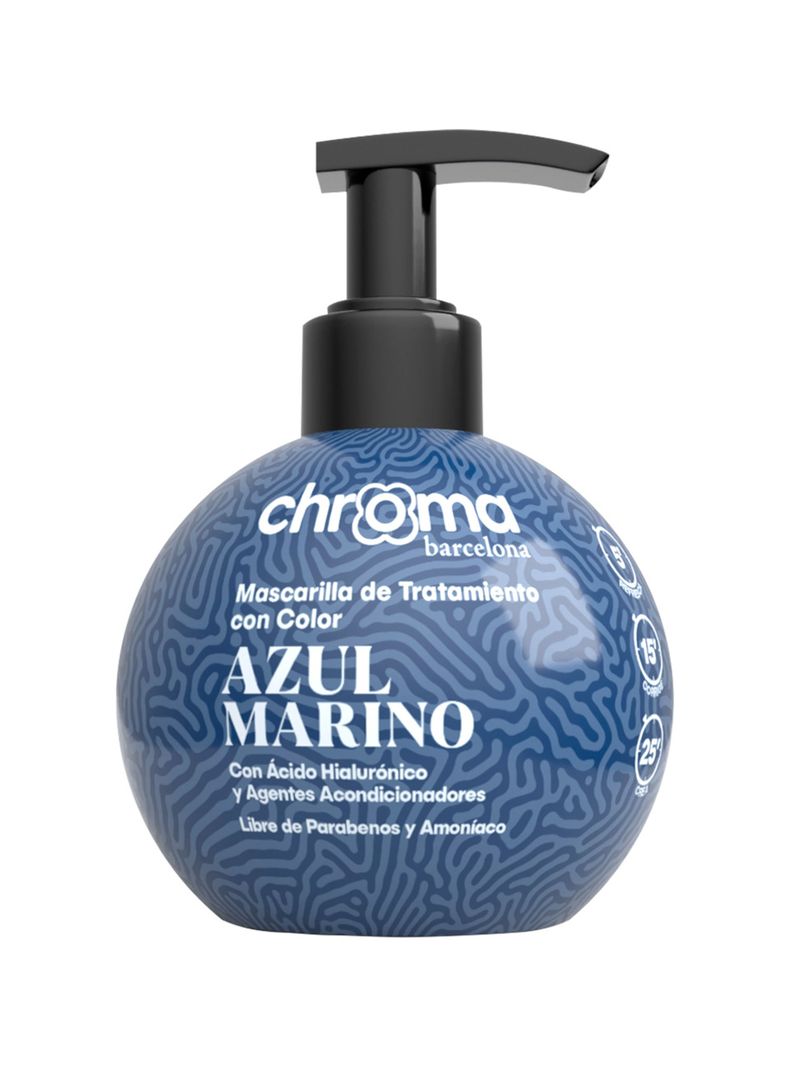 Chroma Barcelona Matizador Semi Permamente Azul Marino 250 Ml-0