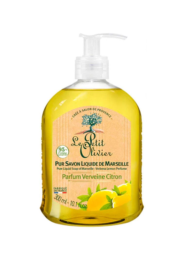Jabón Líquido Verbena Limón Le Petit Olivier 300 Ml-0
