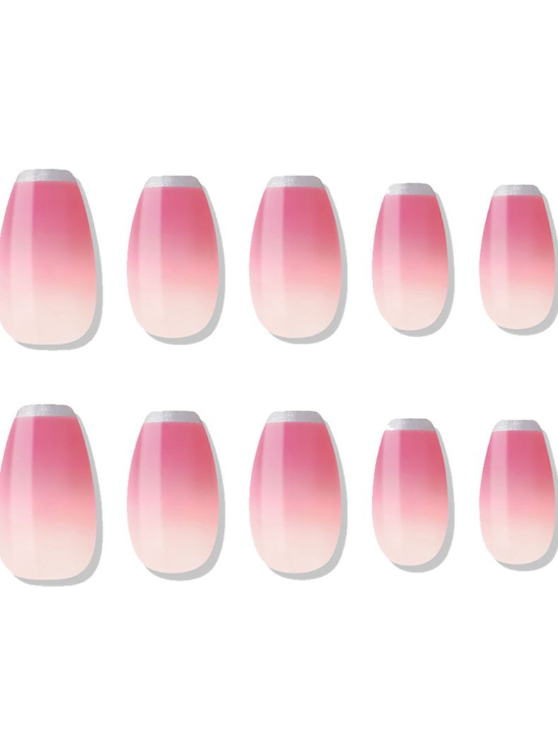 MUZMAK - Uñas Press On Bare Pink Coffin 36 U.-1