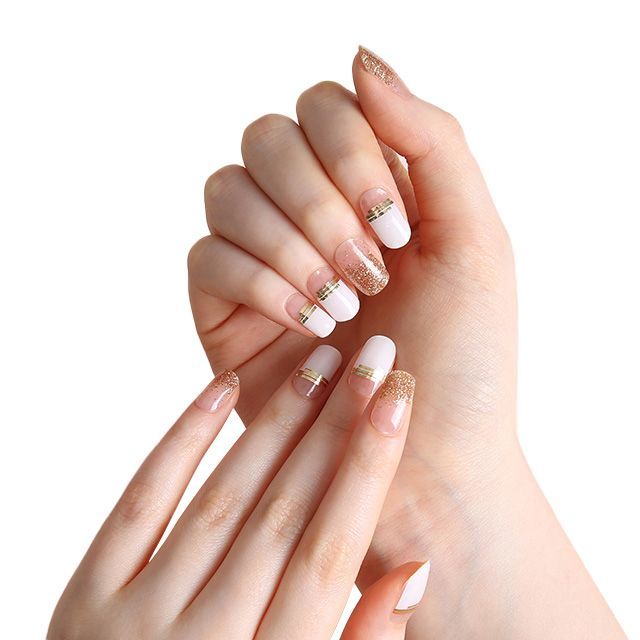 Uñas Sticker Efecto Gel Tiolla Grace-0