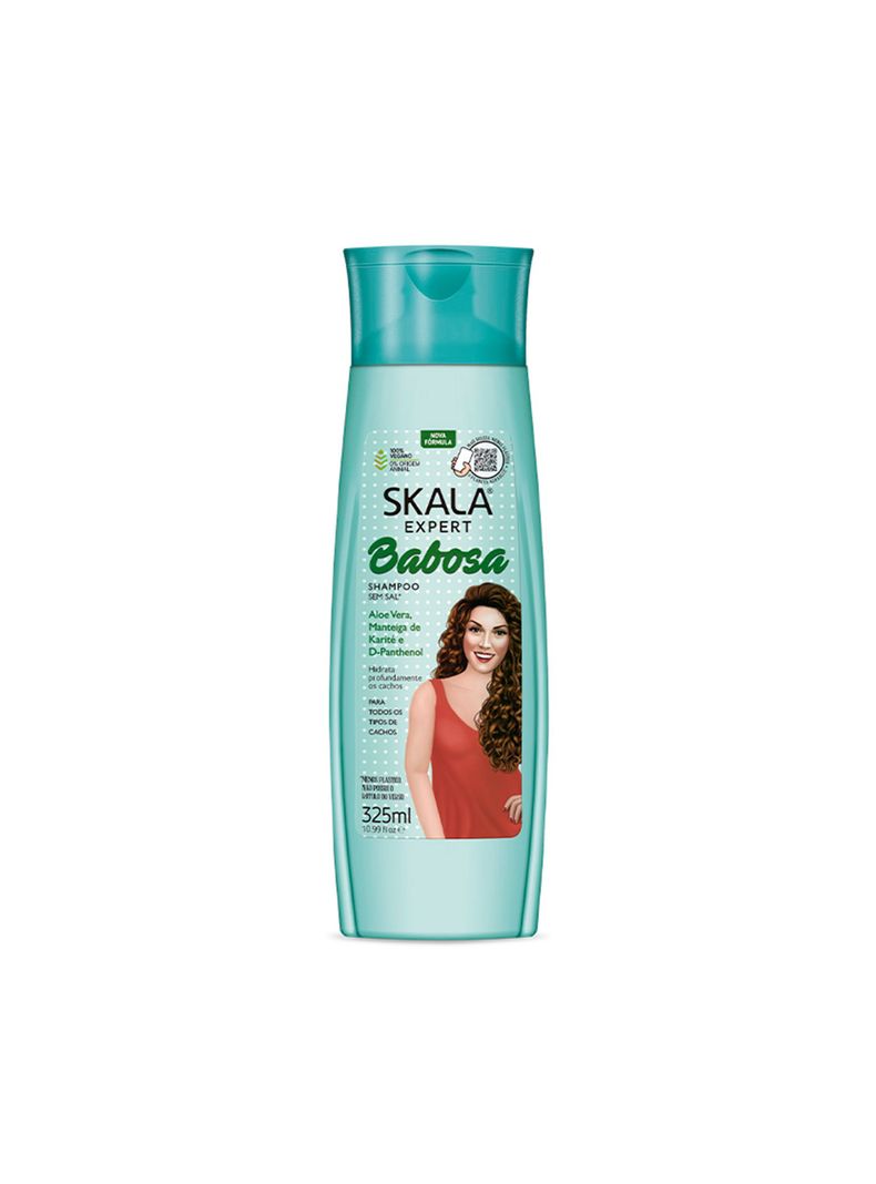 Shampoo Aloe Vera Para Rizos Sin Sal Skala 325 Ml-0