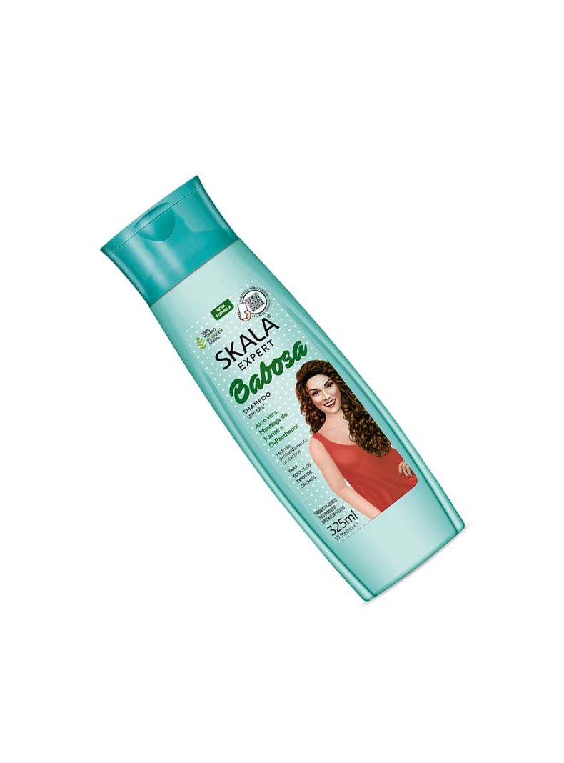 Shampoo Aloe Vera Para Rizos Sin Sal Skala 325 Ml-1