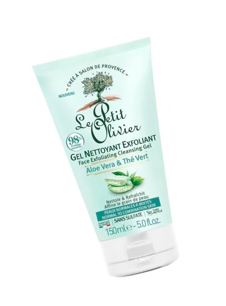 Gel Exfoliante  Piel Aloe Vera Te Verde Le Petit 150 Ml-1