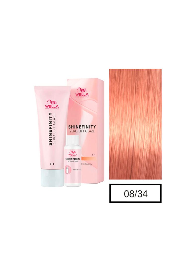 WELLA - Tintura Shinefinity Demipermanente 08/34 60Ml-0