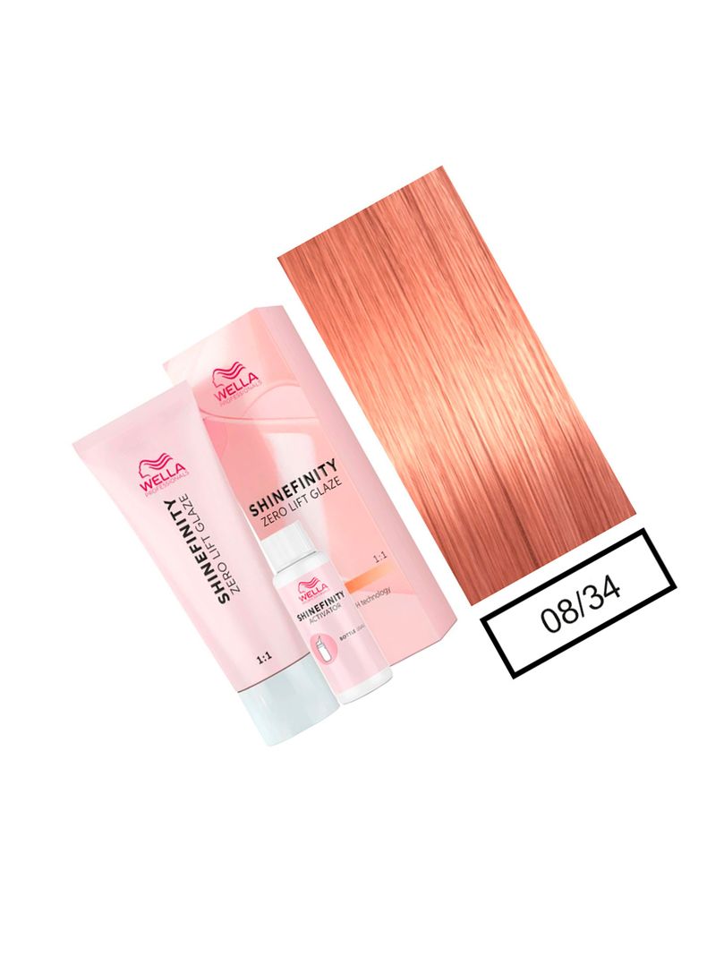 WELLA - Tintura Shinefinity Demipermanente 08/34 60Ml-1