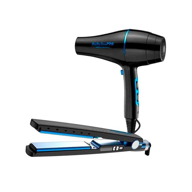 Kit Babyliss Pro Secador-plancha Bbl43uz-0