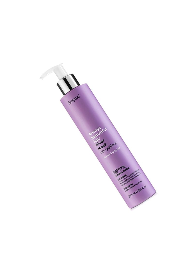 ERAYBA - Mascarilla Silver Matizante cabellos rubios 250ml-1