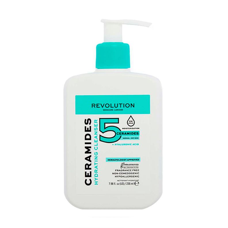Limpiador Facial Hidratante Ceramides Revolution 236Ml-0