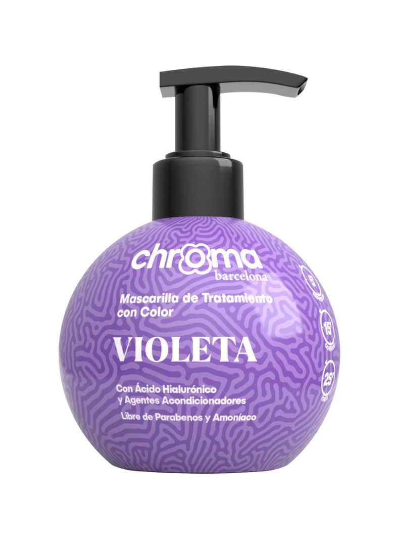 Chroma Barcelona Matizador Semi Permamente Violeta 250 Ml-0